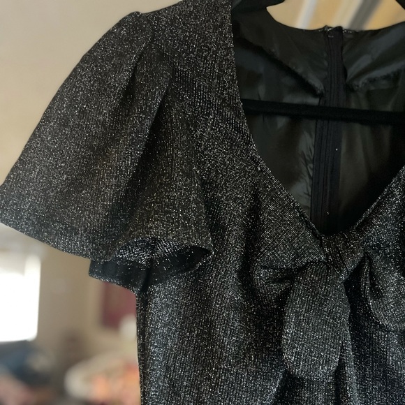 Vintage 80s Glitter Gown - Picture 6 of 7